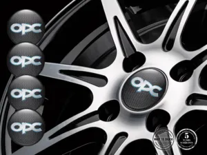 Opel Adesivi Silicone Logo Emblemi Ruota Alta Qualità